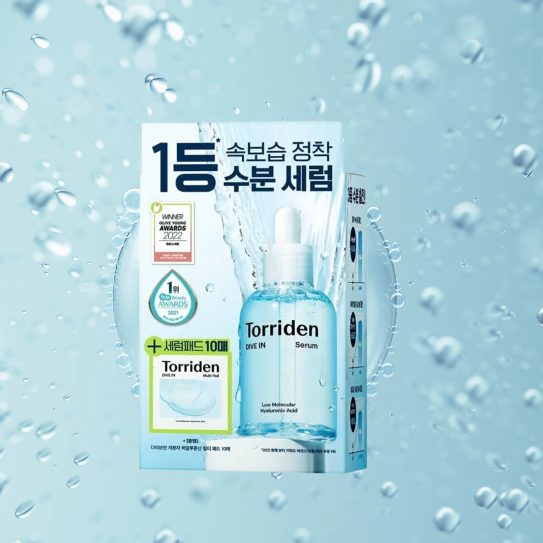 [TORRIDEN] Dive-In Low Molecular Hyaluronic Acid Serum + Serum pad 10