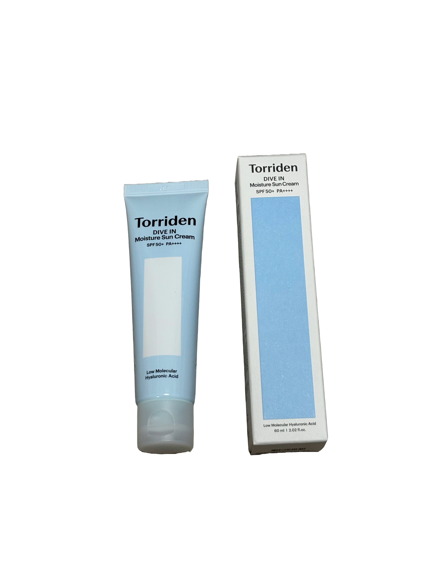 [TORRIDEN] Dive in Watery  Moisture Sun Cream SPF 50+ PA++++ 60ml  (1+1 Special Set)